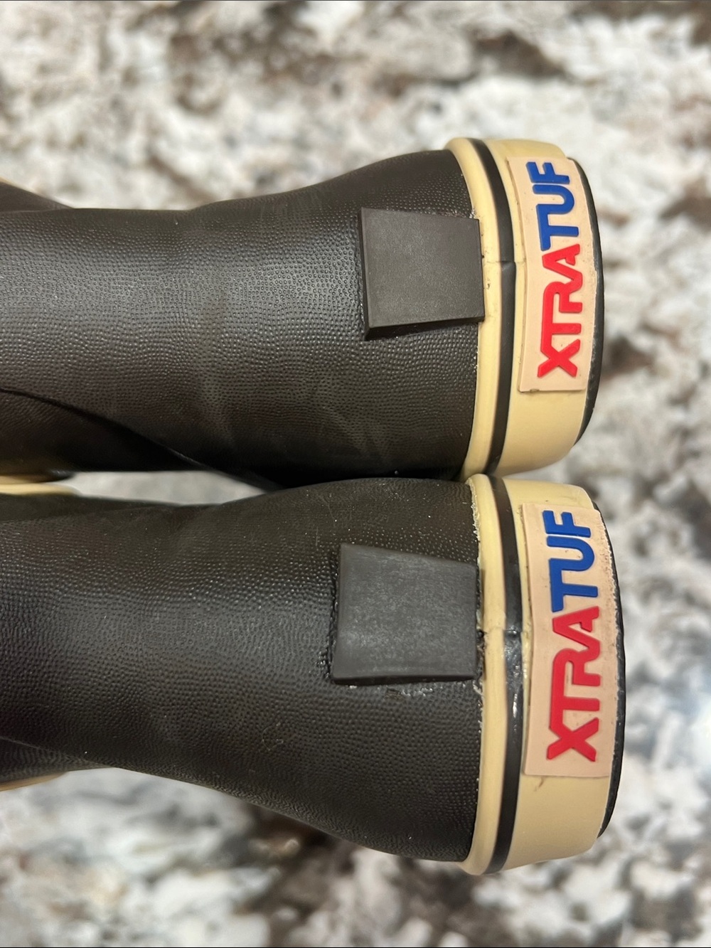 XTRATUF Kids' Brown Waterproof Pull-On Rain Boots - Picture 8 of 9
